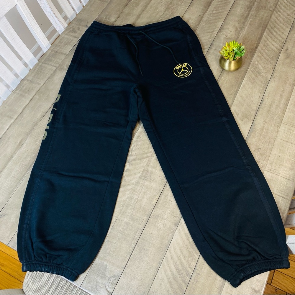 Nike 2018 Jordan x PSG Paris Saint Germain Fleece Pants Mens CK9643-010 M - Picture 6 of 12